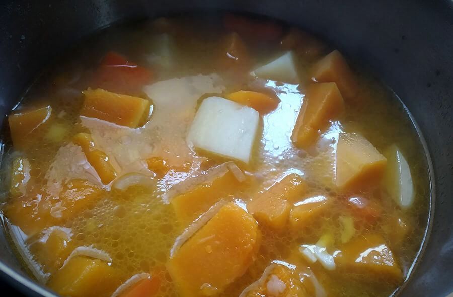 Тыквенный суп-пюре со сливками — рецепт с фото пошагово | 9