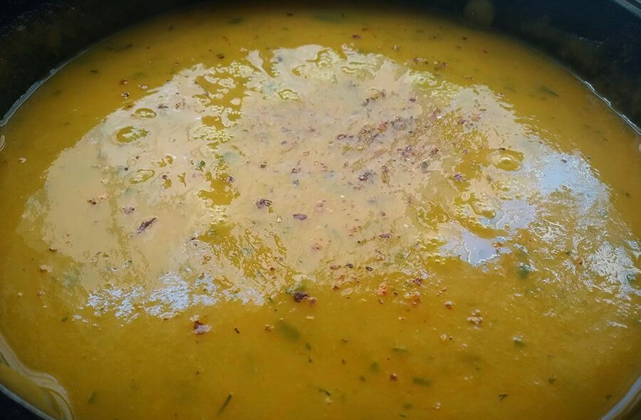 Вкусный, полезный и нежный крем-суп из батата и моркови | 13